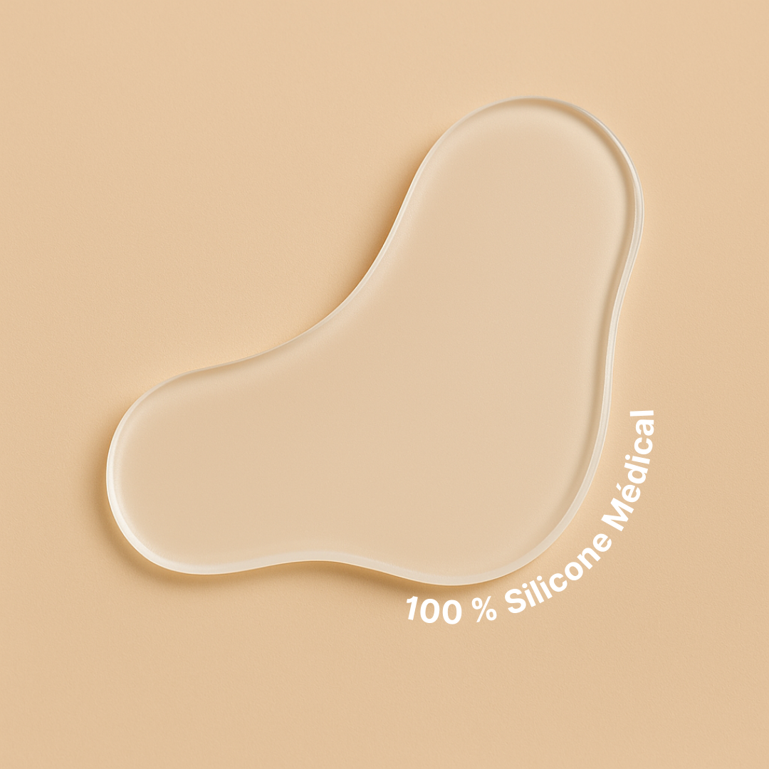 Patch Frontale Anti-Rides - 1 Patch d'Occlusion en Silicone réutilisable 30 fois