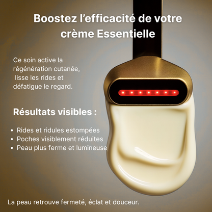Soin Intégral 4-en-1 Anti-Cernes & Rides : Stylo LED et Crème Essentielle