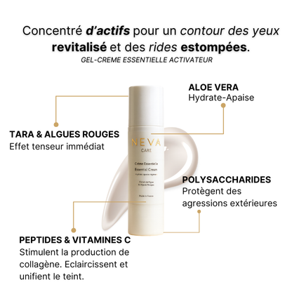 Soin Intégral 4-en-1 Anti-Cernes & Rides : Stylo LED et Crème Essentielle